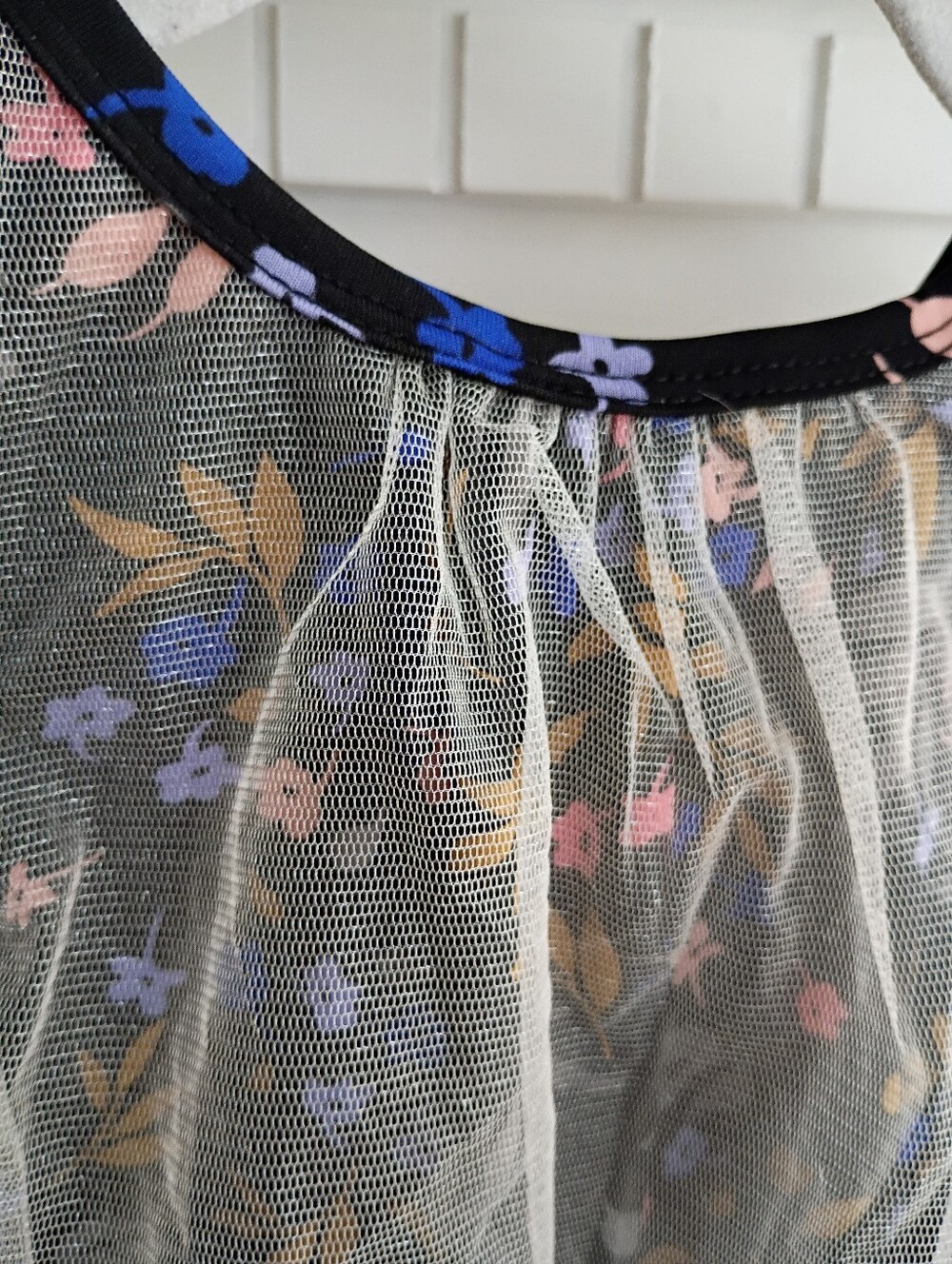DotDotSmile 3/4 Fancy Midnight Bloom Swing Dress - Picture 3 of 6